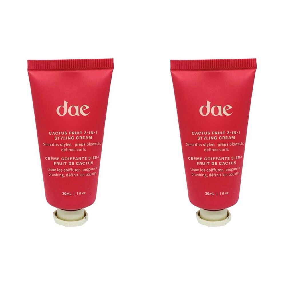 dae Cactus Fruit 3-in-1 Styling Cream - 30 ml / 1.0 fl oz - Travel Size - 2 Ct